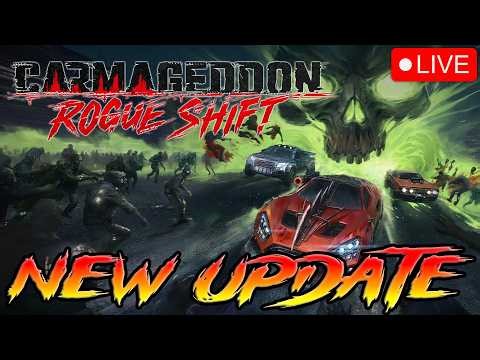 Carmageddon: Rogue Shift | NEW CONTENT UPDATE | STEERING WHEEL SUPPORT | LIVE