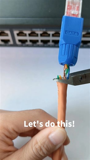 AMPCOM.com on Instagram: "Ever Seen a Reusable RJ45 Plug? No crimping tool. No waste. Plug, unlock, reuse. Clean installs, zero stress. 🔌✨ #rj45 #ethernet #networkcable #toolless #installerlife #ict #cabling #techhardware #ampcom"