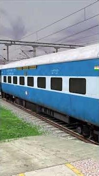 Icf coach train crossing | TRAIN SIMULATOR | Railworks