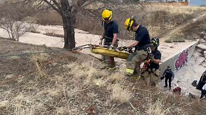 45K views · 91 reactions | The Colorado Springs Fire Department is performing a low-angle rescue near Airport and Powers. More here: https://tinyurl.com/zdy4d6m2 - CSFD | KRDO13 | Facebook