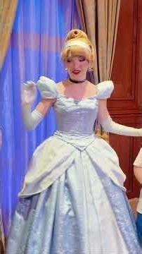 Meeting Cinderella Meet & Greet Magic Kingdom at Disney World