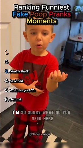 Ranking the Funniest Fake Poop Prank Moments 💩😂 | Too Real! #Shorts