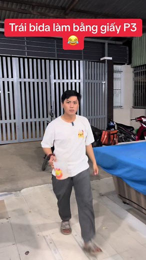 Quy Trình Sản Xuất Trái Bida Bằng Giấy