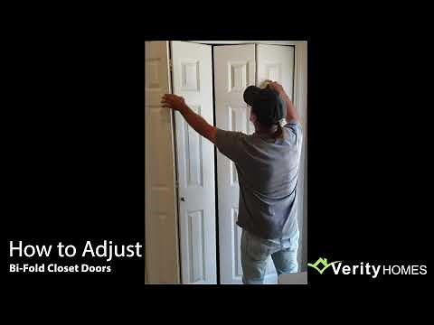 How to Adjust Bi-Fold Closet Doors