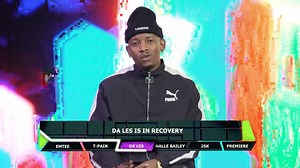 6.4K views · 1K reactions |  Emtee Goes Gold ️ T-Pain Gets The Keys To The City ❤️‍啕 Da LES Is In Recovery 欄 Halle Bailey Apologizes  25K Hits 5 Million Streams  #MTVBeyondBragga | MTV Base South | Facebook