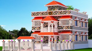 3.7K views · 180 reactions | মাত্র ১১৮০ স্কয়ার ফিট জায়গার মধ্যে ৪...