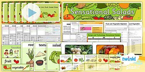 D&T: Sensational Salads KS1 Unit Pack