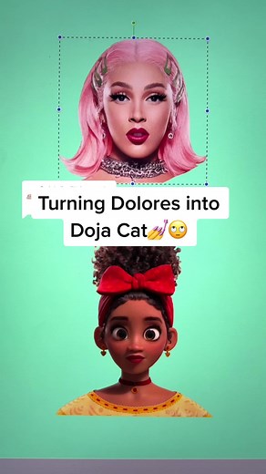 Turning Dolores into Doja Cat: DIY Drawing Tutorial