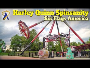 'Harley Quinn Spinsanity' – Largest Pendulum Ride in DelMarVa, At Six Flags America