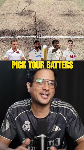 Which 4 batters would you pick to bat on this pitch to save your life? #viratKohli #sachintendulkar