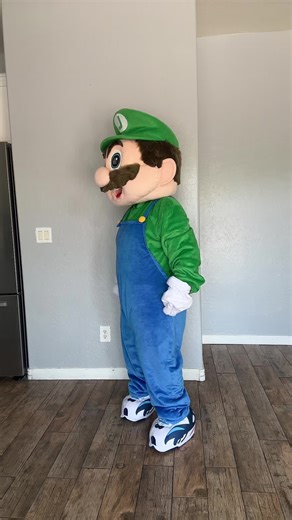 Luigi happy dancer on TikTok