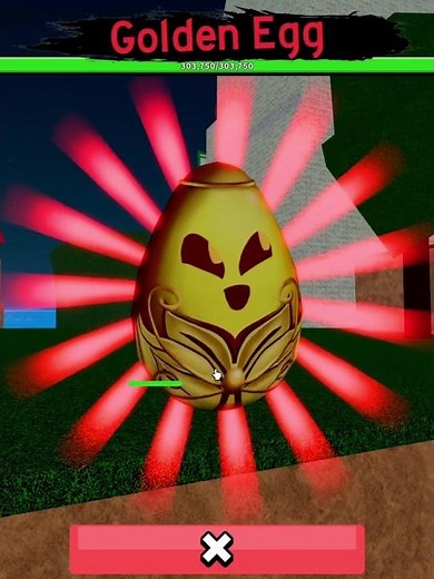 I FINALLY GOT THE SUPER RARE GOLDEN EGG 😭#roblox ##bloxfruits #goldenegg #fruit