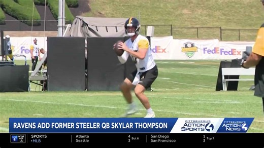 Former Steelers QB Skylar Thompson signed by Ravens