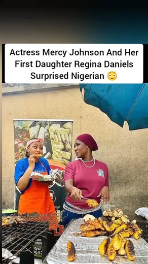 Actress Mercy Johnson And First Daughter Regina Daniels Surprised Nigerian 😳