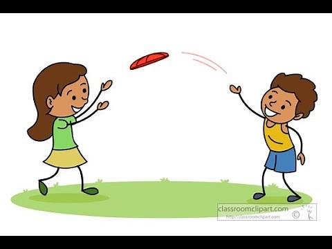 How to Catching a Frisbee for Kids - PE skills