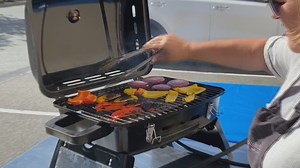 BBQ Tips: Grilled sticky, spicy turkey thighs