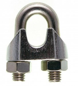 [Hot Item] DIN 741 Fasteners Steel Wire Rope Clips 13mm