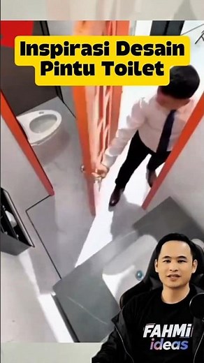 Inspirasi Desain Pintu Toilet Yang Fungsional #idekreatifterbaru #inspiration #idekreatif