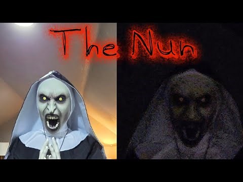 Putting together the Nun Spirit Halloween Animatronic