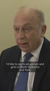 A North Yorkshire police boss who claimed women "need to be streetwise" after the Sarah Everard case has said he will not resign. Philip Allott added he was "deeply sorry" for the comments he made. Read more here: https://bbc.in/3ahuAzK | BBC Yorkshire