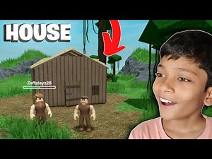 We made a HOUSE in ROBLOX SURVIVAL | ROBLOX