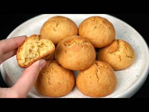 This cookie melts in your mouth! Only 2 eggs and some yogurt! Quick and easy for tea!