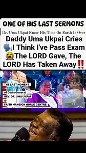 1.4M views · 30K reactions | He saw it in September his last major public sermon A Saint always knows when he is going home. Thank you JESUS CHRIST ALMIGHTY GOD. | Isaiah Keneze Eze | Facebook