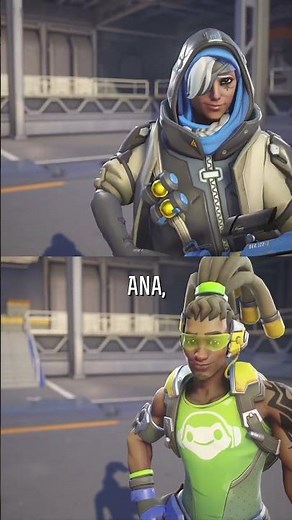Ana and Lúcio interaction - Overwatch 1 interaction