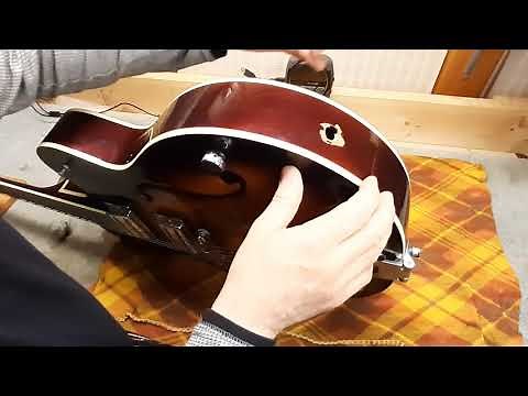 Jack Repair For a Hollow Body Guitar.