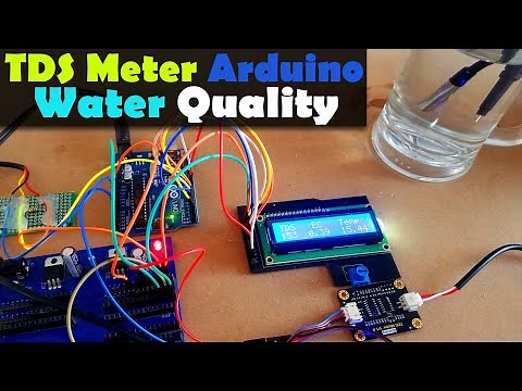 TDS Sensor Arduino, TDS in Water PPM Value, Total Dissolved Solids, Water Quality Monitoring