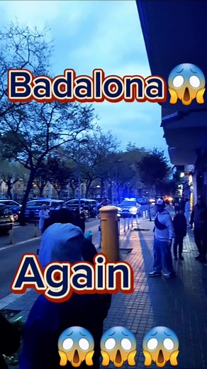 Badalona 😱😱 #policia #badalona #badalona_spain🇪🇸
