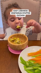 749K views · 11K reactions | Super easy vegetarian stuffed zucchini. For more flavor: you could always add two crushed garlic in the lemon water to make it garlicky-lemony: I make it both ways! So easy and delicious and the kids absolutely love these. #kidsfood #lebanesefood #cleaneating #nontoxicliving #kidshealthyfood #breakfastideas #wholefoodnutrition #healthyfood #lunchideas #middleeasternfood | Kids Clean Eats | Facebook