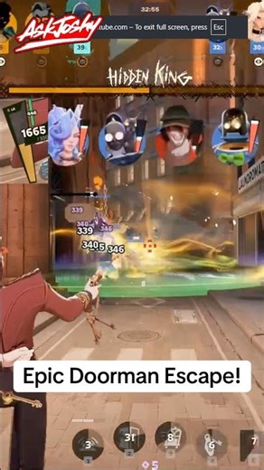 Doorman Cheat Death Escape! 💀 Deadlock Pro Cast Gameplay Tip Build Guide How To #deadlock #fpsgames