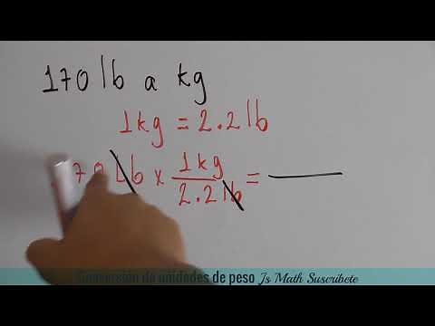 Convertir de Libras a Kilogramos (Lb a Kg)