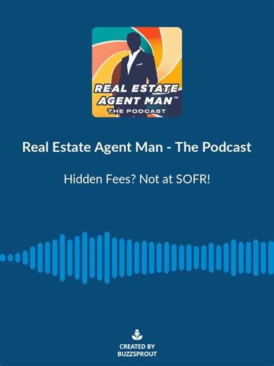 Hidden Fees? Not at SOFR! 🚨 Agents, tired of hidden fees eating your commissions? SOFR says NO to transaction, desk, and NAR costs! Check out this 30-sec clip from Real Estate Agent Man to see how Slice of Florida Realty puts YOU first. 🏡💸 Subscribe for more tips! #RealtorLife #RealEstateTips #FloridaRealtor #NoFees .https://www.buzzsprout.com/1370533/episodes/17763473 👉 sliceofflorida.com
