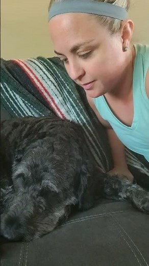 Dog Affection: Watch What Happens When a Woman Kisses Her Dog's Head#DogKiss