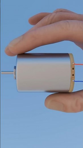 How Does An Electric Motor Work 😱 (DC MOTOR)