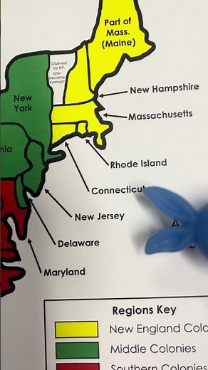 #Memorize the 13 #colonies! #us #statesandcapitals#usstates #geography #parents #teacher #13colonies