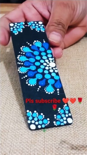 Bookmark# Beautiful Mandala Bookmarks with Tassels | Easy Handmade Bookmark Ideas#ytshort #shortfeed