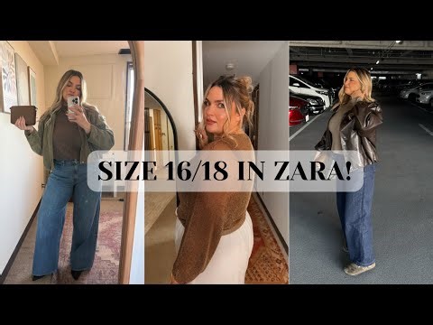 I Tried Shopping at Zara as a Size 16/18 (What Actually Works)