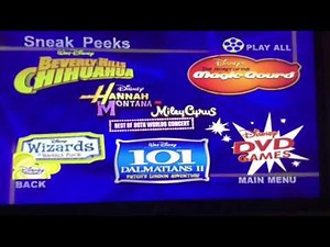 Sneak Peeks (Mulan, Camp Rock, Oliver And Company)