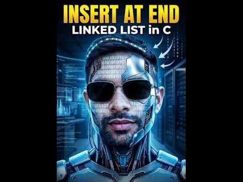 Linked List in C(Bangla) | Insert at End Explained Step by Step (With Code)