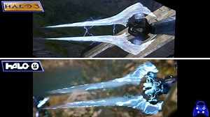 光环换上虚幻5画质对比光环3区别多大？