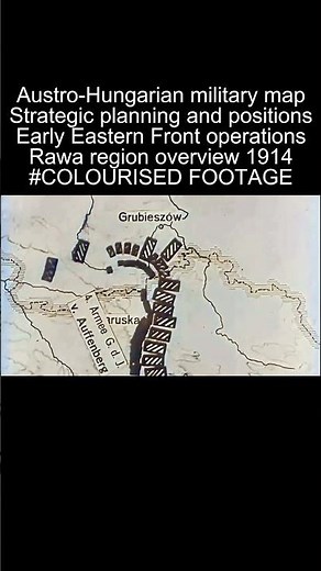 Austro Hungarian Military Map Overview 1914