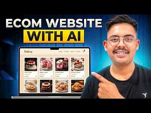 Create a Complete Ecommerce Website with AI - Products, Payments, Orders & More