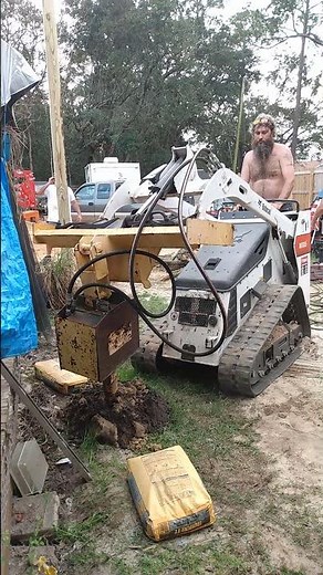 Bobcat Mt85 12inch Auger mini skid steer