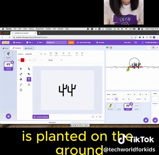 How to Create Google Dino Game with Scratch Coding - Step-by-Step Tutorial