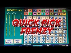 KENO - Multicard Quick Pick Frenzy PLUS Jackpot for #kenonation Member -Chumash
