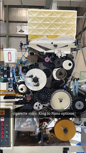 Cigarette Making - 3000 Cigarettes/ Minute