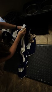 361K views · 10K reactions | Tally loves getting dried off after bath...